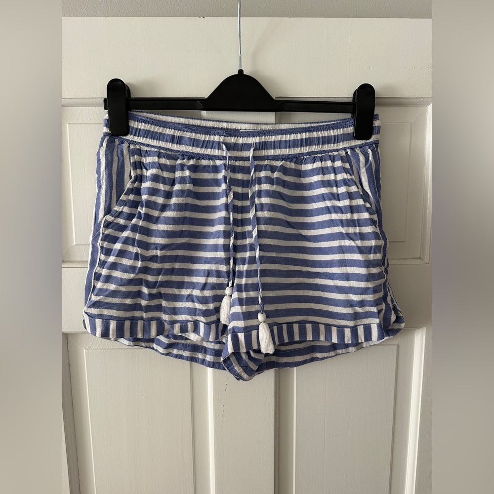 Vineyard Vines Sail Striped Pull-On Cotton Lined Drawstring Waist Shorts
